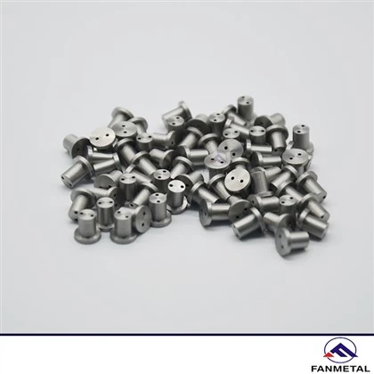 Pièces d'électrode en alliage de tungstène et de lanthane