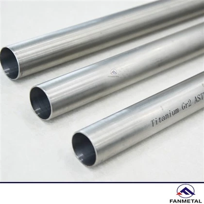 Tubes en titane de grade 2